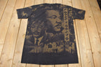 Vintage 1990s Martin Luther King All Over Print Single Stitch Graphic T-Shirt Size XL