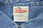 Vintage 1990s Disney Winnie the Pooh Embroidered Denim Jacket  Vintage Denim  Streetwear  Outerwear  Fall Jacket  90s  Piglet