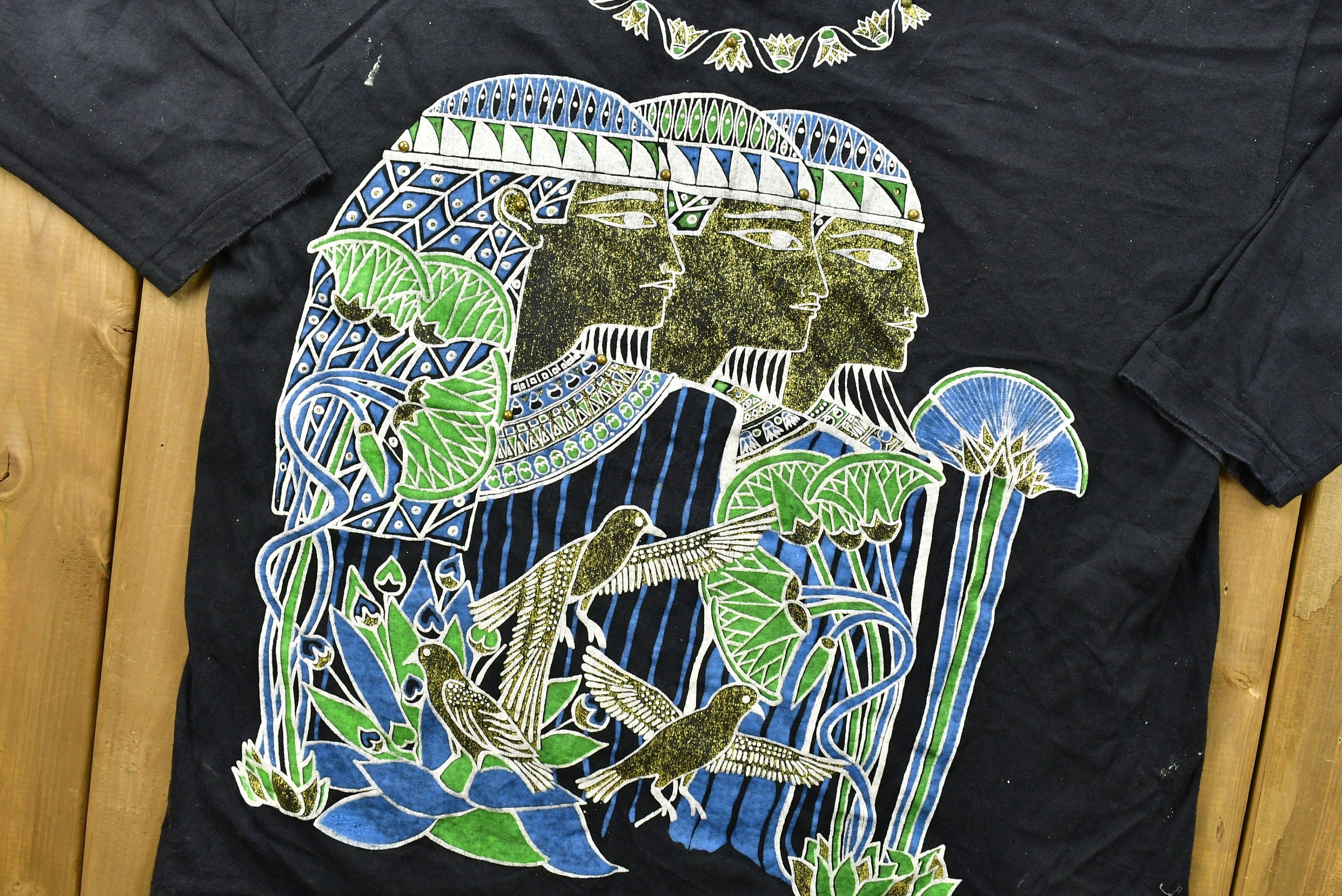 Vintage 90's Egyptian Pharaoh Sweet Blondie Longsleeve T-Shirt
