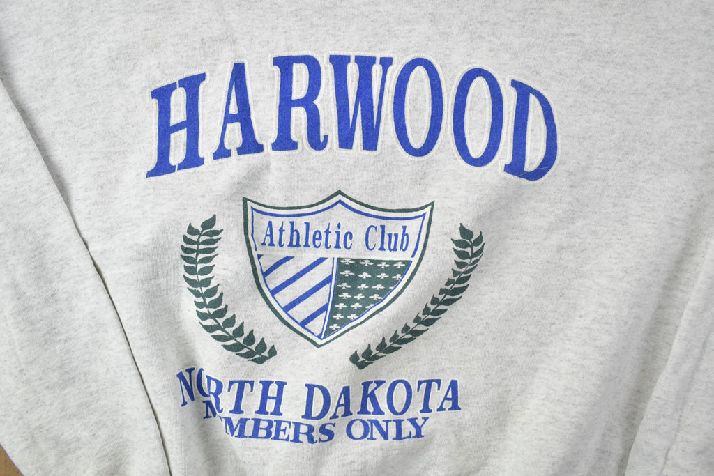 Vintage 1990s Harwood North Dakota University Collegiate Crewneck