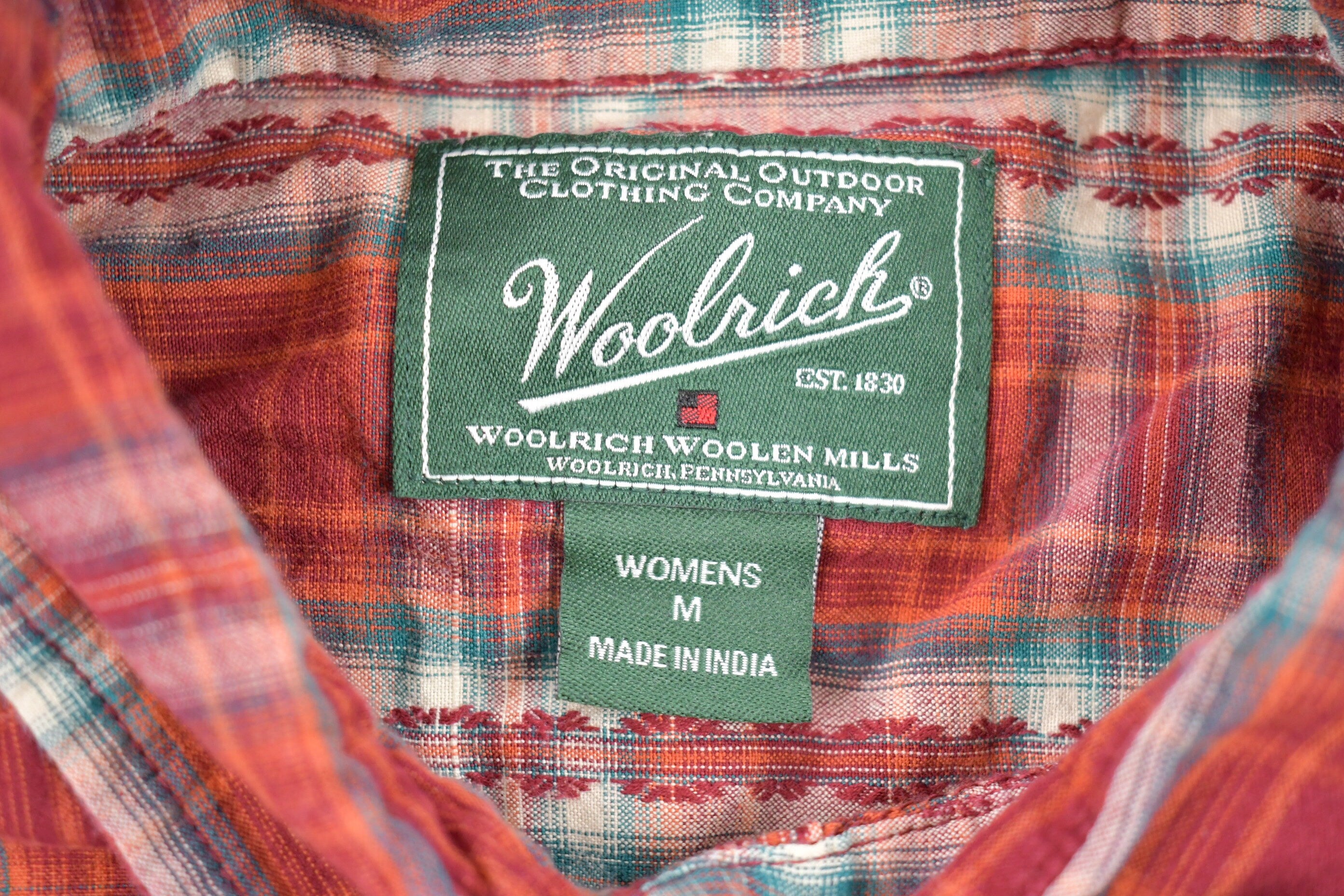 Vintage Woolrich 90's Button Up Shirt