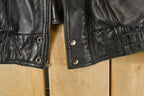 Vintage 1990s G-III Leather Biker Jacket Men's Medium