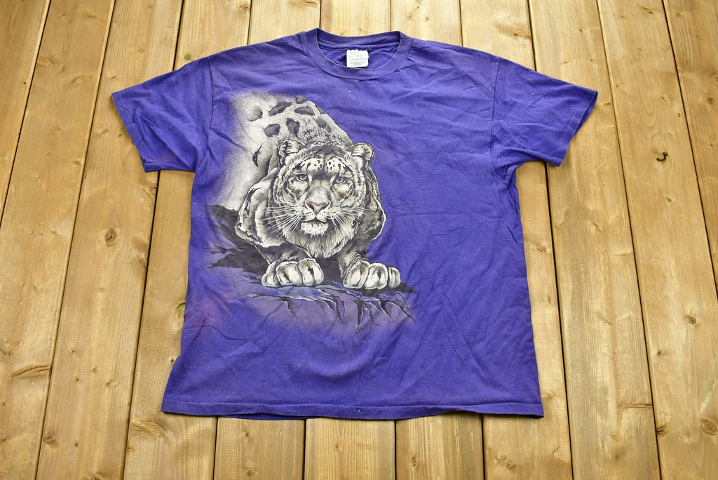 Vintage 1990's Jaguar Animal Print T-Shirt
