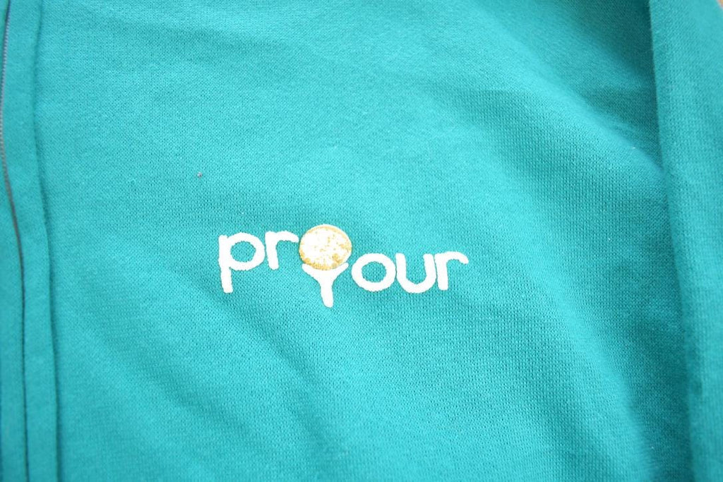 Vintage 1990s Pro Tour Golf Zip Up Sweatshirt