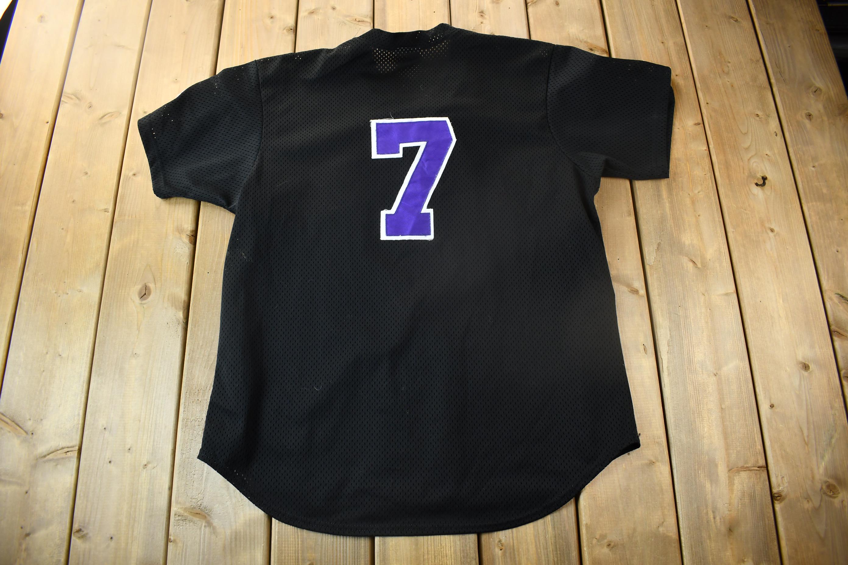 Vintage 1990s Colorado Rockies MLB Majestic Baseball Jersey