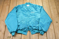Vintage 1990s Lindy's Lingerie Satin Bomber Jacket