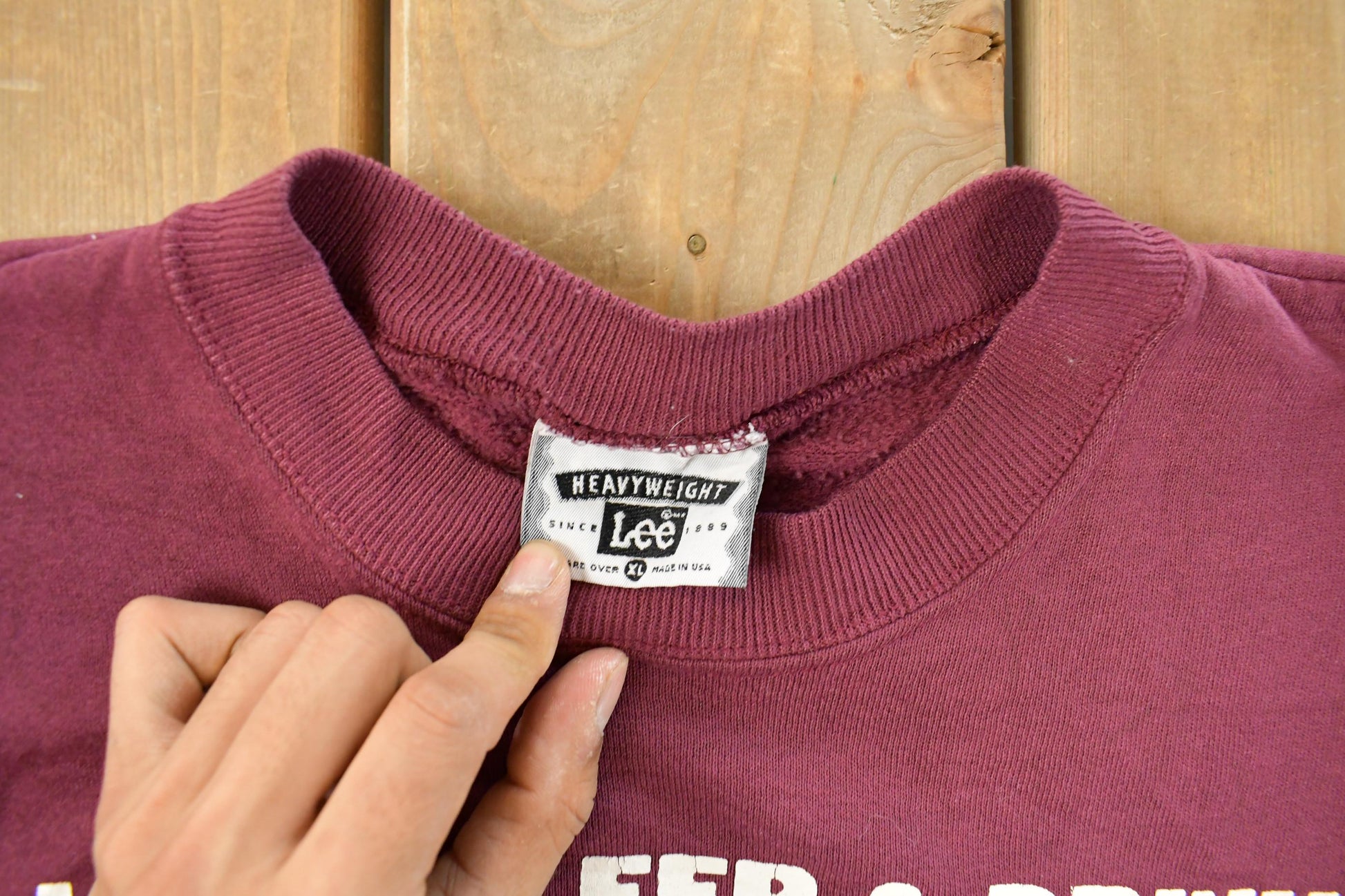 Vintage 1990s Bagley Hockey Crewneck Sweatshirt Men's XL