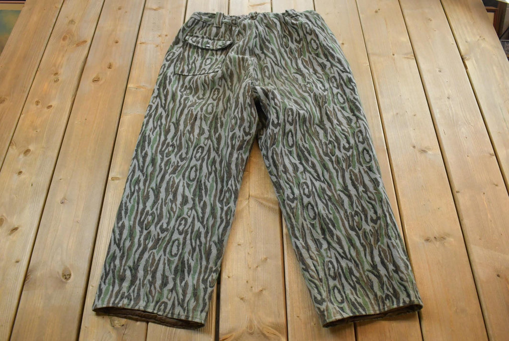 Vintage 1980s Woolricha Wool Tree Camo Gore-Tex Cargo Men's 36 x 26