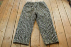 Vintage 1980s Woolricha Wool Tree Camo Gore-Tex Cargo Men's 36 x 26
