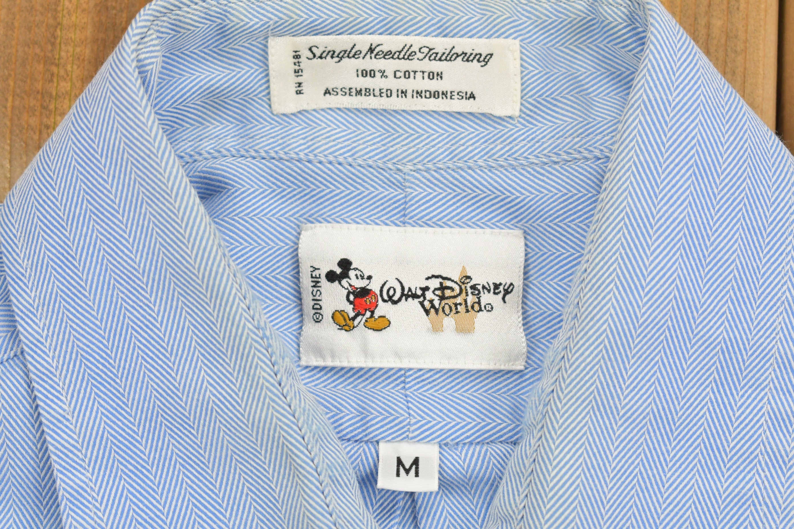 Vintage 1990s Walt Disney World Button Up Shirt