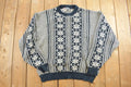 Vintage 1990s BOSTON CLIPPER Knit Crewneck Sweater