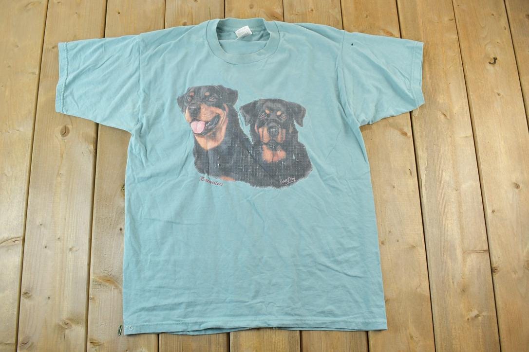 Vintage 1990s Rottweilers Graphic T-Shirt