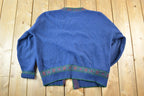 Vintage 90s Cricket Lane Cable Knit Cardigan - Mens L