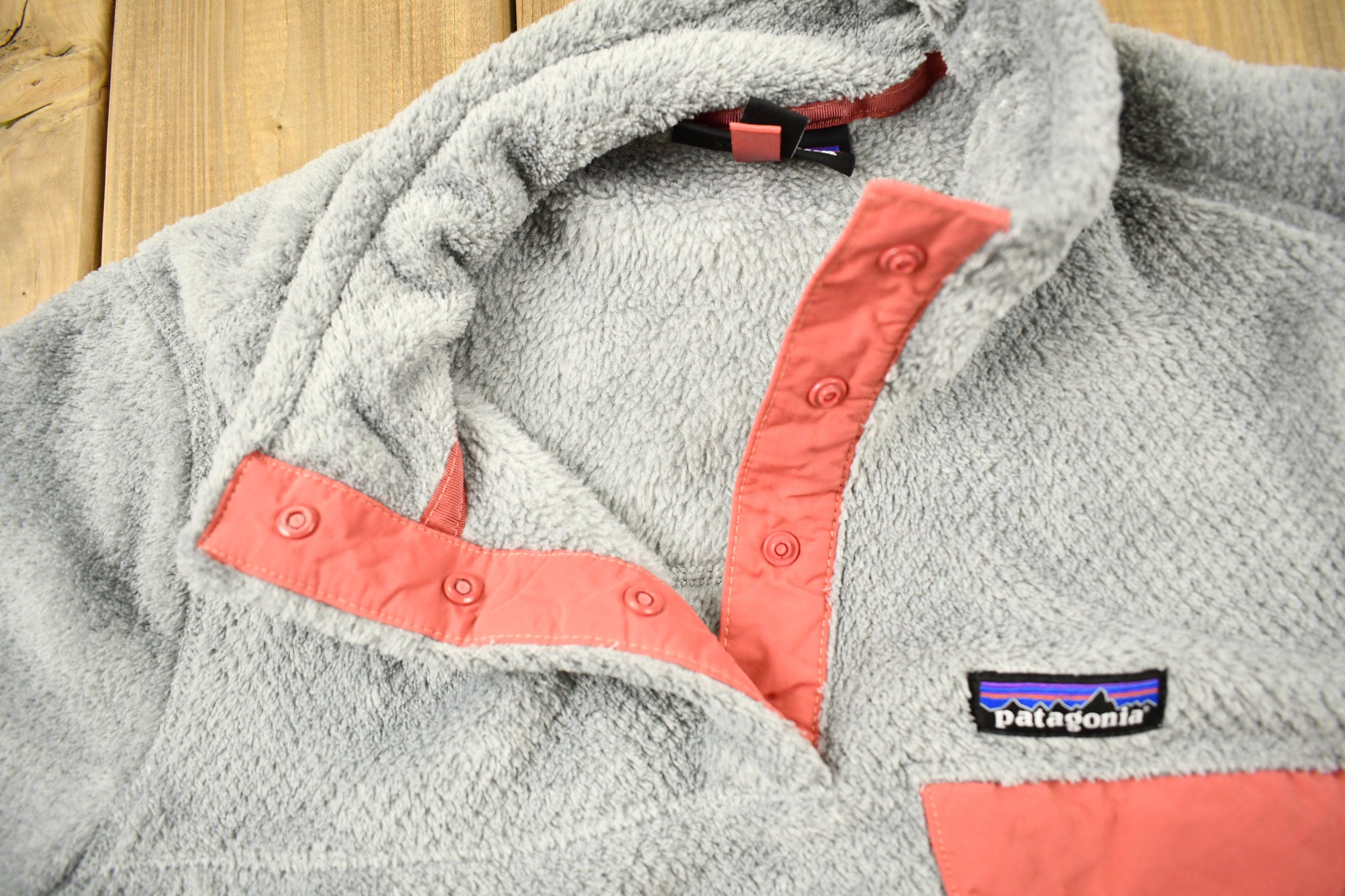Vintage Patagonia T-Snap Fleece Women's Sweatshirt