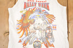 Vintage 1999 Tennessee River Sturgis Rally Week Motorcycle Tank Top Men's M
