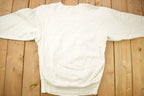 Vintage 1990s Blank White Champion Reverse Weave Crewneck