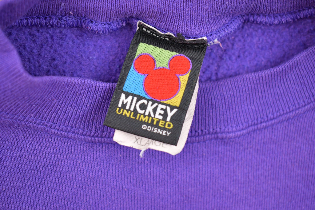 Vintage 1990s Mickey Unlimited Mickey Mouse Crewneck Sweatshirt