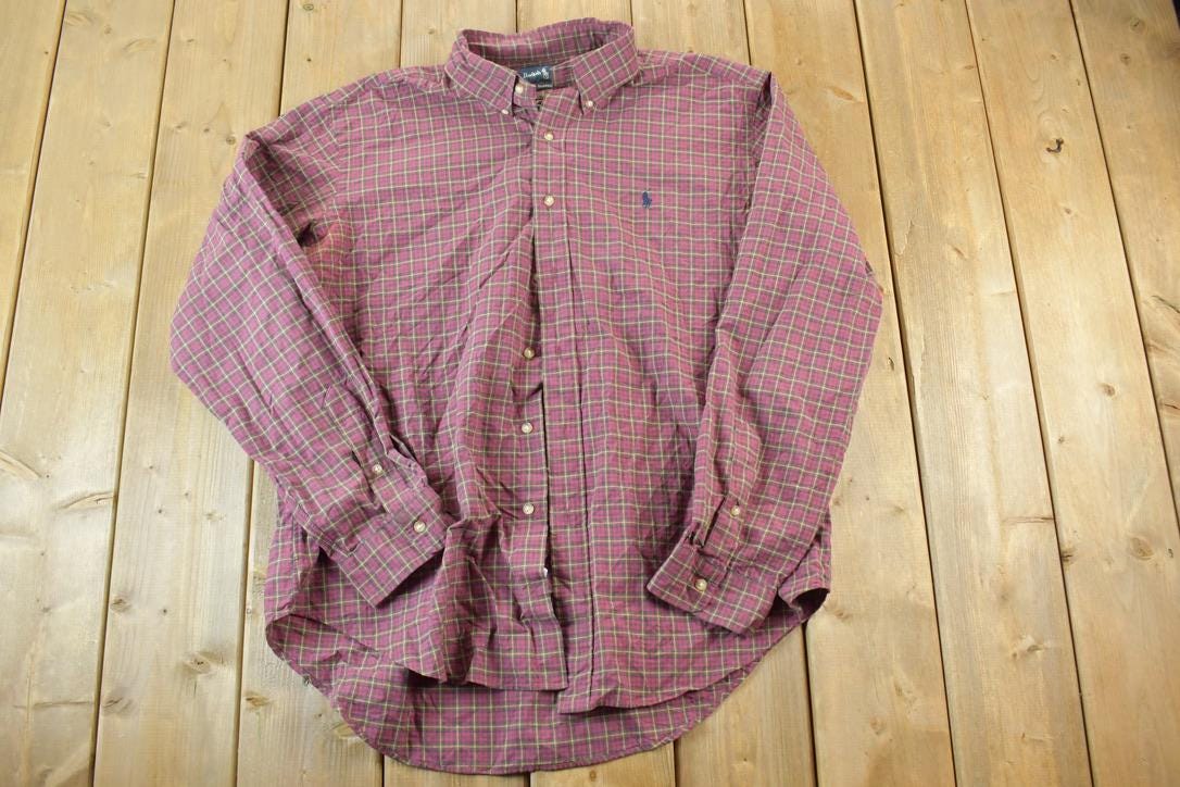 Vintage 1990s Ralph Lauren Classic Fit Button Up Shirt