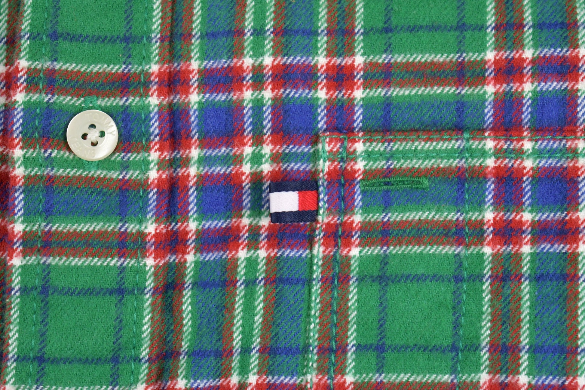 Vintage 1990's Tommy Jeans Button Up Shirt