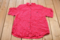 Vintage 1990s Oh Mamma All Over Print Short Sleeve Shirt / Graphic / 80s / 90s / Streetwear / Retro Style / AOP Shirt / 90s Shirt