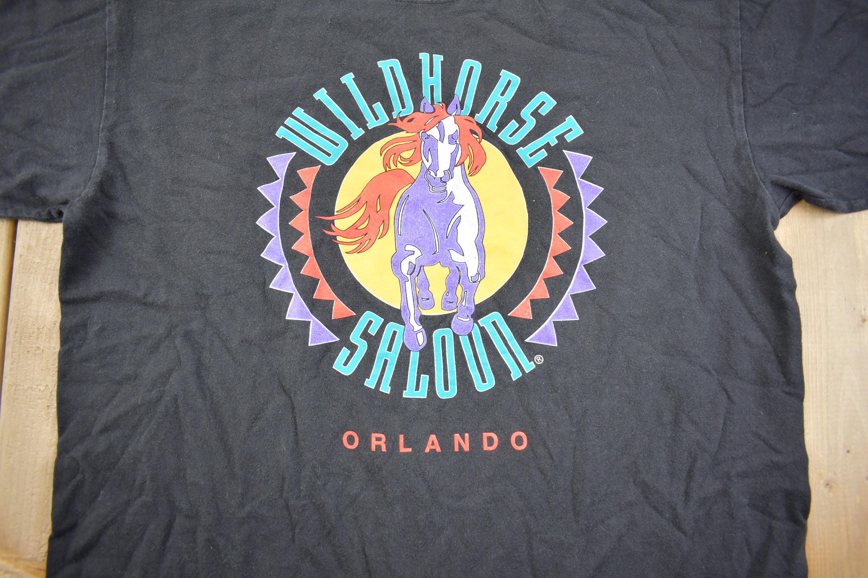 Vintage 1990s Wild Horse Saloon Tourist Bar T Shirt