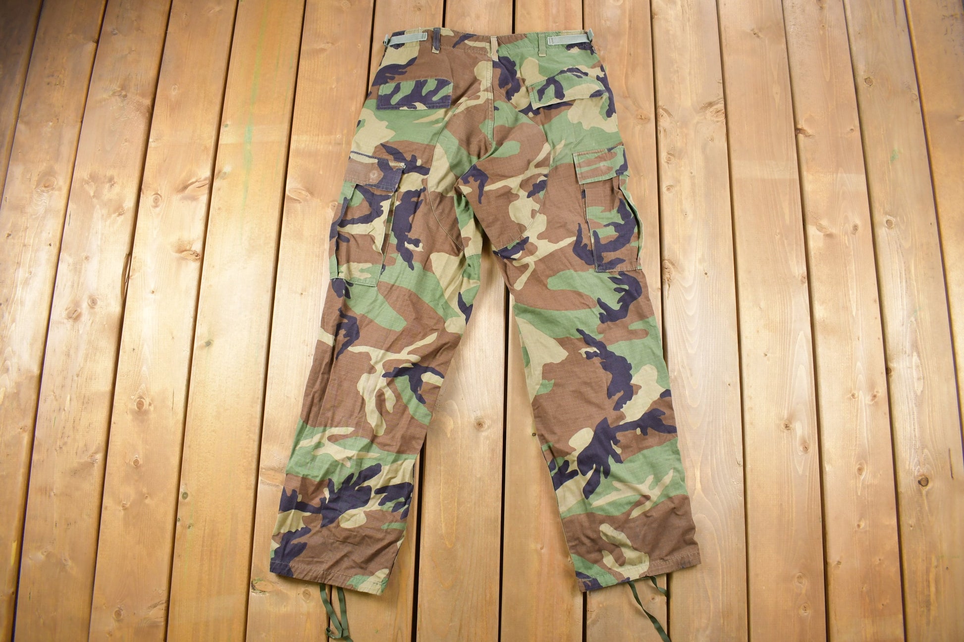 Vintage 2001 Army Military Camouflage Cargo Pants Size 32 x 31