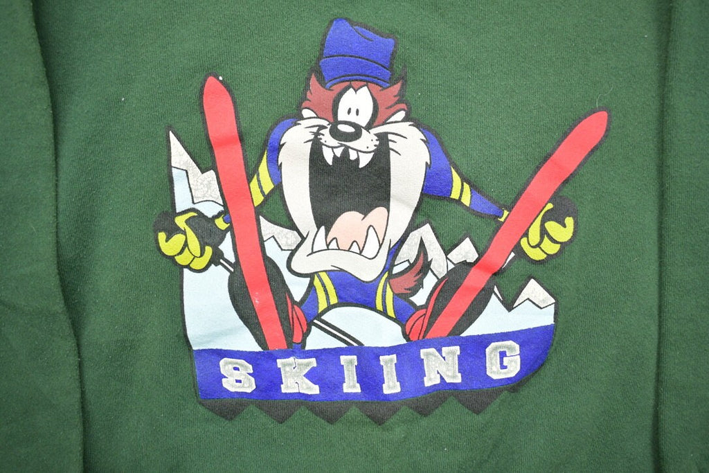 Vintage 1990s Tasmanian Devil Ski Crewneck