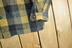 Vintage 1970s Humphrey Wool Flannel Shirt Jacket Men's Large