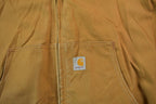 Vintage 1990s Black Carhartt Active Jac Jacket