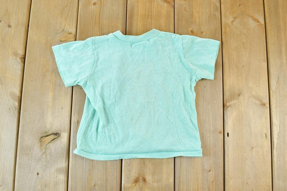 Vintage 1980s Baseball Varsity Youth Single Stitch T-Shirt