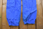 Vintage 1990's L.L Bean Track Pants W/ Full Leg Zippers 38 x 30 / Made in USA / American Vintage / Streetwear Fashion / Vintage Pants