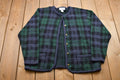 Vintage 1990s Croft & Barrow Plaid Knitted Sweater