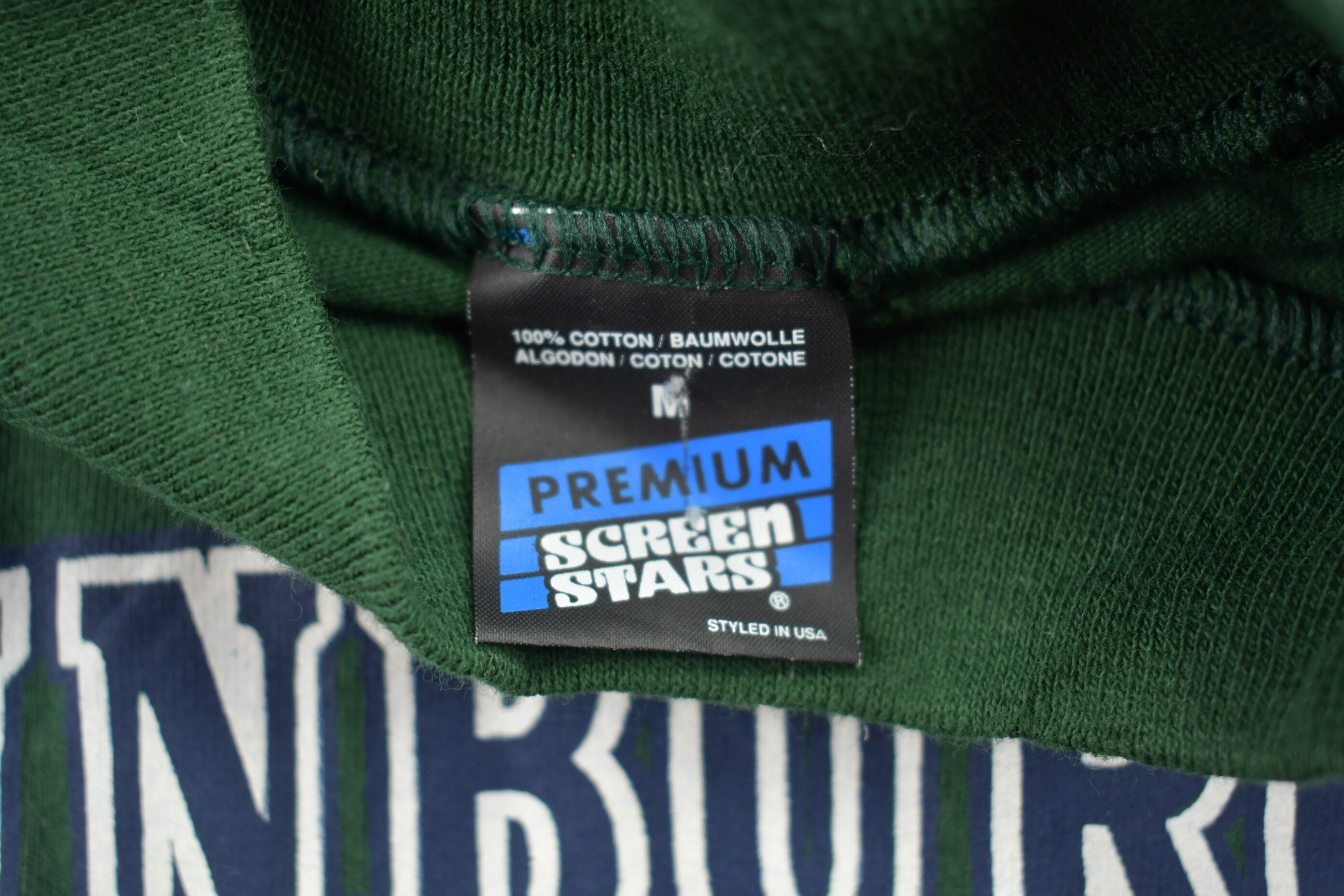 Vintage 1990s Premium Screen Stars Edinburgh Long Sleeve Shirt