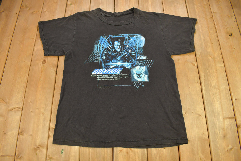 Vintage 2000 Wolverine X-Men Marvel Movie Promo T-shirt