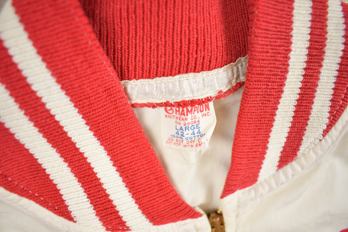 Vintage 1950s Loyal Order of Moose Champion Bomber Jacket