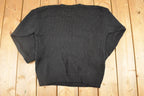 Vintage 1990s Hasting And Smith Floral Loose Knit Sweater Women's M