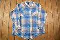 Vintage 1990s Plaid Rock Creek Ranch Button Up Shirt