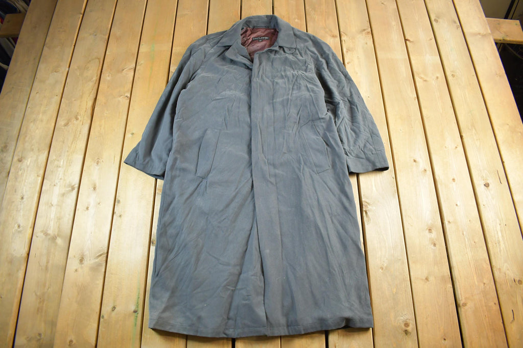 Vintage 1990s Pierre Cardin Trench Coat Men's Large