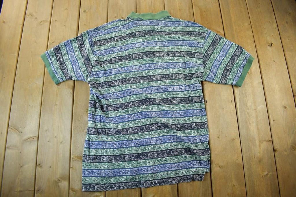 Vintage 1990s IZOD All Over Graphic Print Shirt