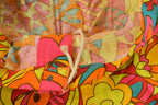 Vintage 1970s Floral Bell Bottom Pants Women's M
