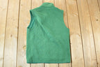 Vintage 1990s Patagonia Fleece Outdoorsman Sweater Vest