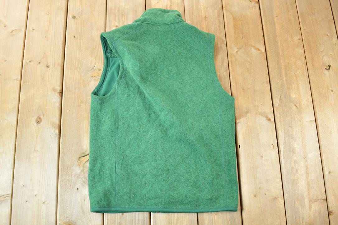 Vintage 1990s Patagonia Fleece Outdoorsman Sweater Vest