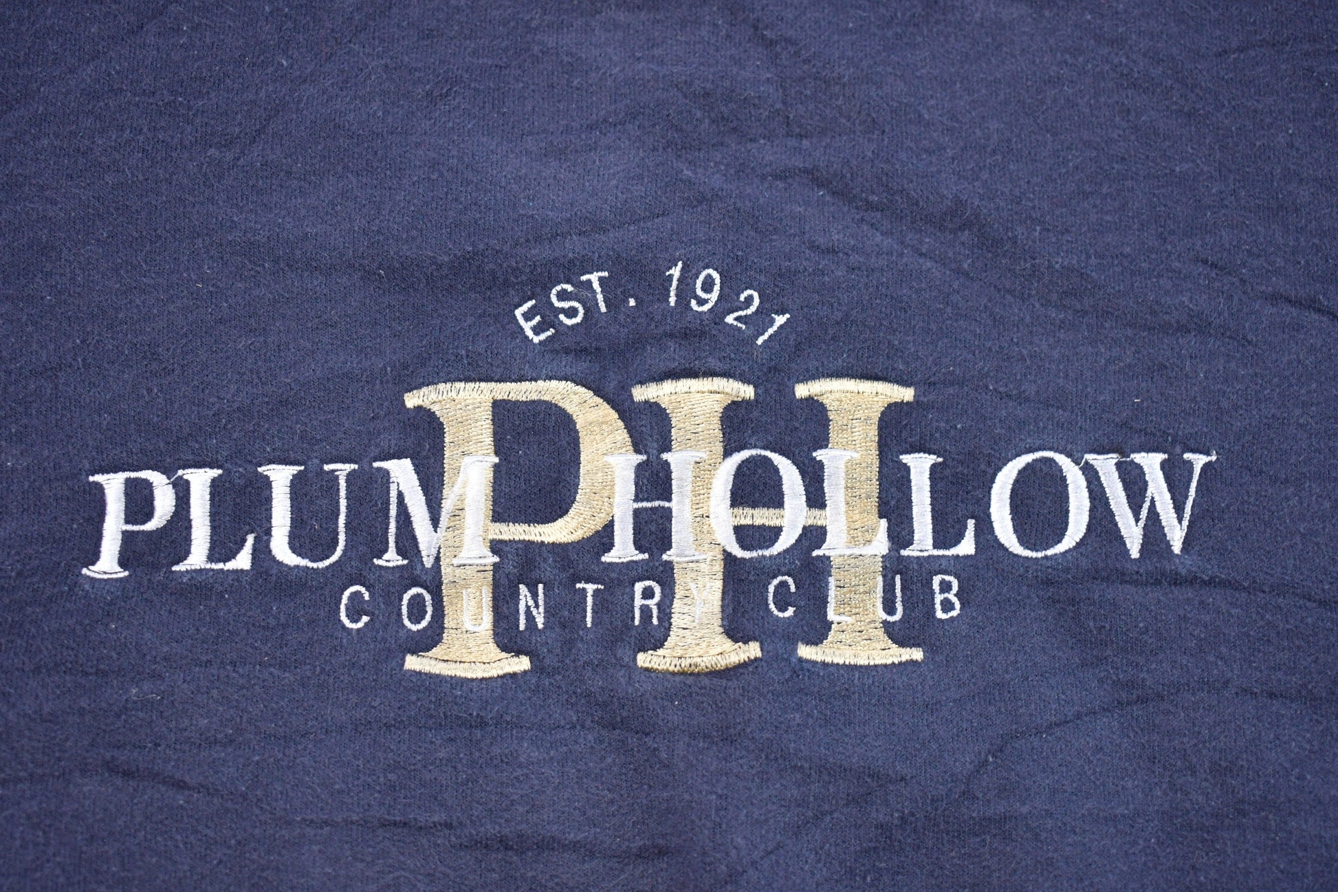 Vintage 1990 Plum Hollow Country Club Crewneck Sweatshirt