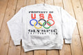 Vintage 1990s USA Olympic Training Team Crewneck Sweatshirt