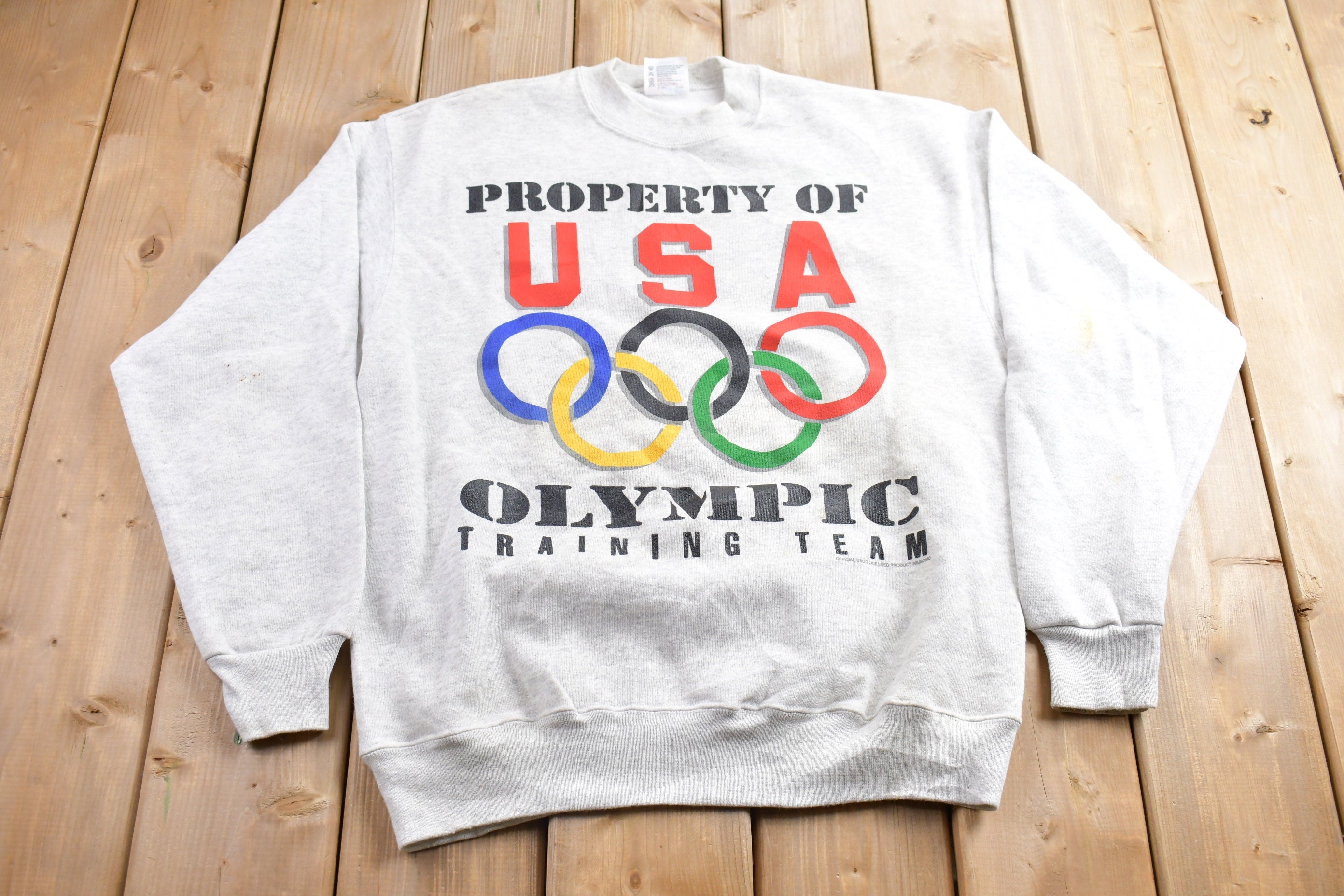 Vintage 1990s USA Olympic Training Team Crewneck Sweatshirt