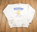 Vintage 1992 Academy Highschool Erie PA Souvenir Travel Crewneck Sweatshirt Made In USA
