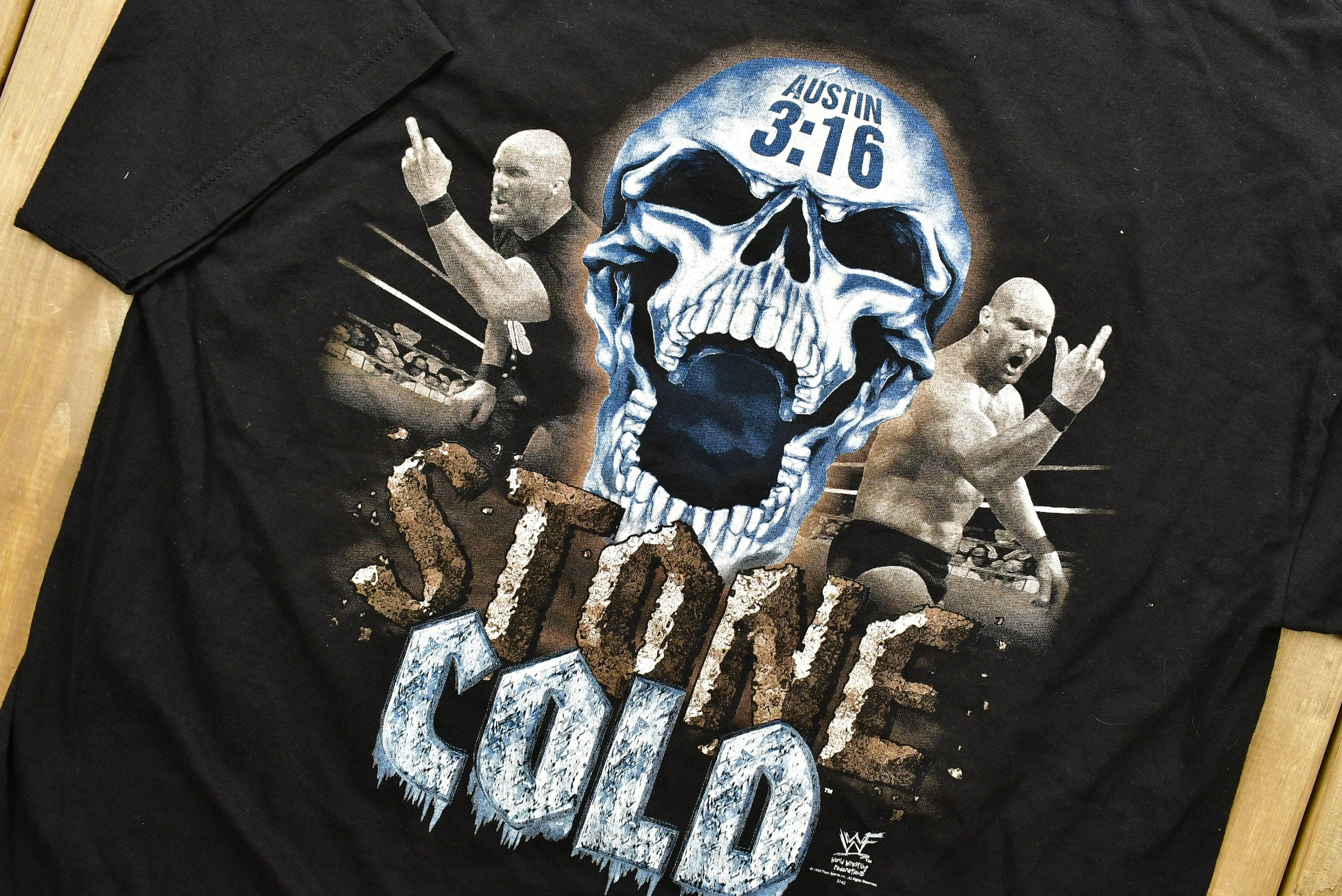 Vintage 1998 Stone Cold Wrestling T-Shirt