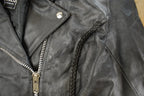 Vintage 1990s Rocky Mountain Hide Leather Motorcycle Jacket Women's S