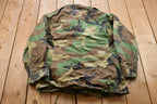 Vintage 2000 Military Camo Field Jacket