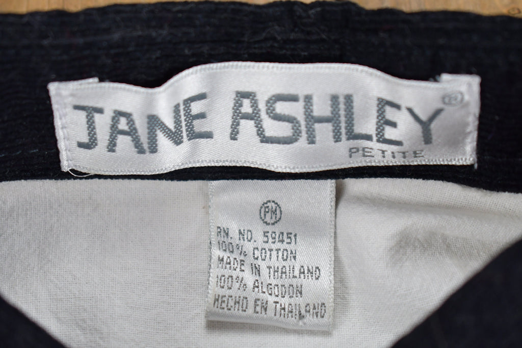Vintage 1990s Jane Ashley Home On The Range Western Style Button Up Shirt